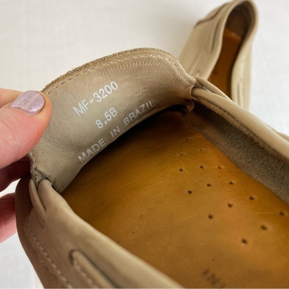 Mercanti Fiorentini Soft Leather Nub Sole Driving Loafers - Picture 12 of 12